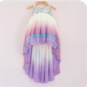 NWT 🌌 Pleiades Nova Stella Floral Handmade Dress Size 7 💖